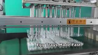 Egg tray production